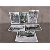 Image 1 : Lot of 6 Misc. Vintage Pictures of Military Funeral 1943