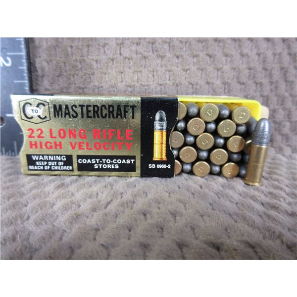 Collector Ammo - Mastercraft 22 Long Rifle - Box of 50