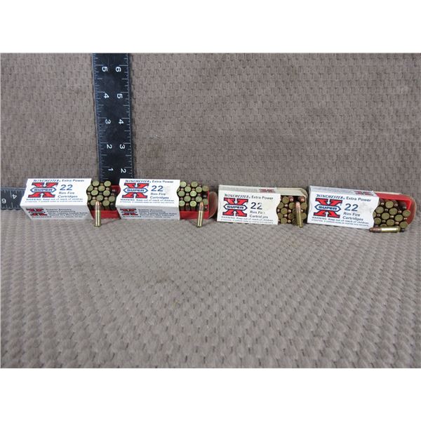 22 Long Rifle Winchester Super X - 4 Boxes of 50