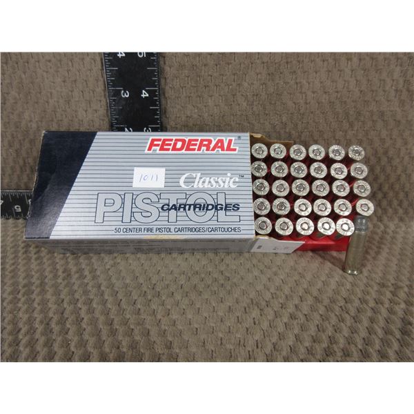 38 Special Federal 158 gr Semi-Wadcutter HP - Box of 50