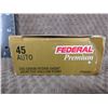 Image 2 : 45 Auto Federal 230 gr Hydra-Shok JHP - Box of 20