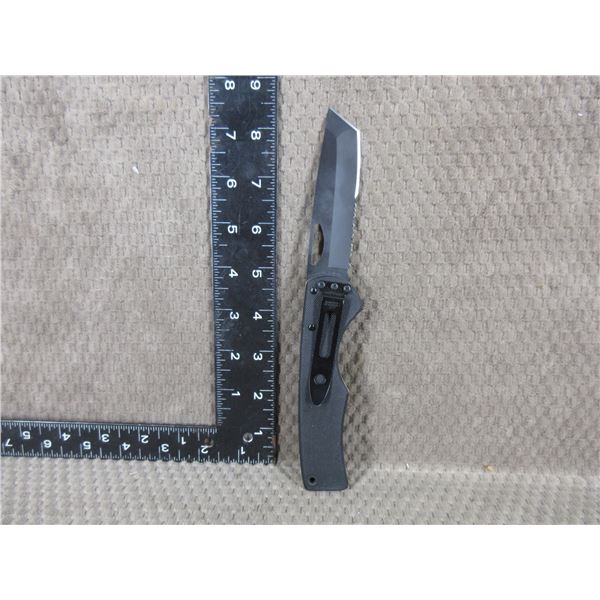 Meyerco Blackie Collins Design Tanto Serrated Knife