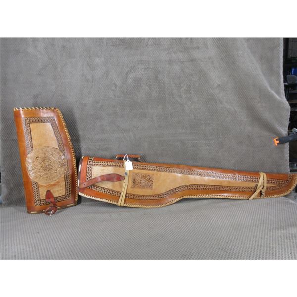 Leather Gun Case - Made in Mexico