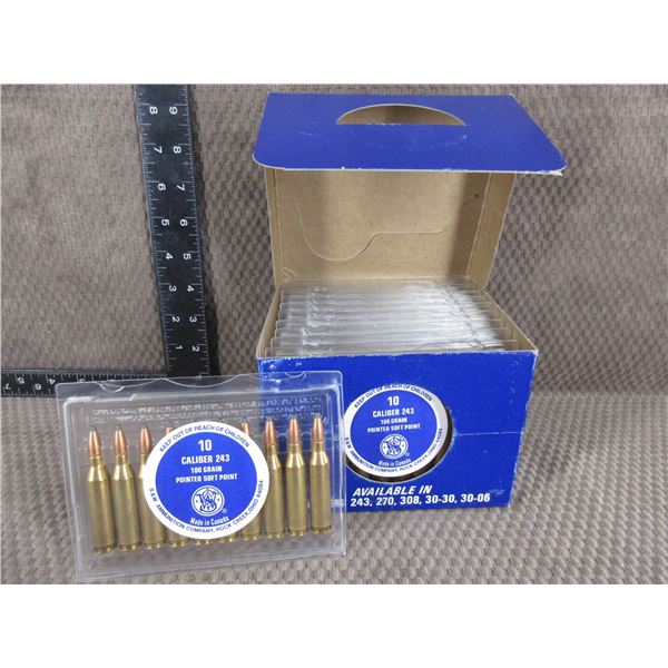 Collector Ammo - S&W No Rattle - Pocket Size 243 Win