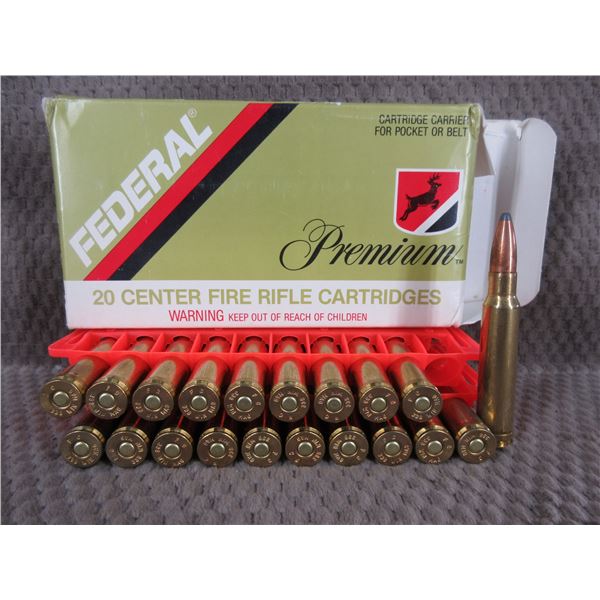 338 Win Mag Federal 210gr Nosler Partition Bullet - Box 20