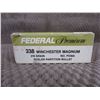 Image 2 : 338 Win Mag Federal 210gr Nosler Partition Bullet - Box 20