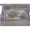 Image 1 : 25 Cents Dominion of Canada Shinplaster 1900