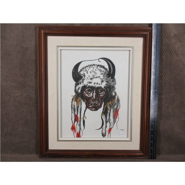 Picture of Indigneous Chief by T.SYCH