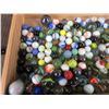 Image 2 : Jar of Marbles - Various Types and  Sizes