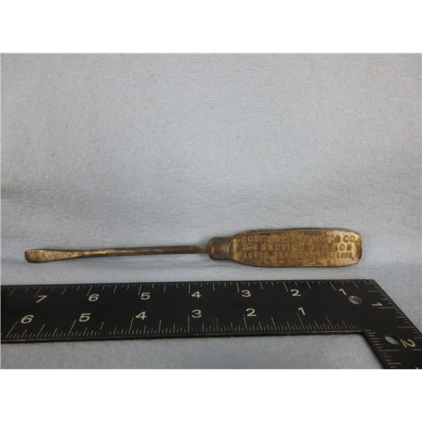 Advertising Screwdriver, Northwestern Motor Co.