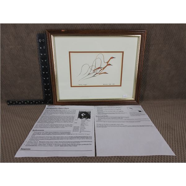 Picture called Spring Flight by Benjamin Chee Chee