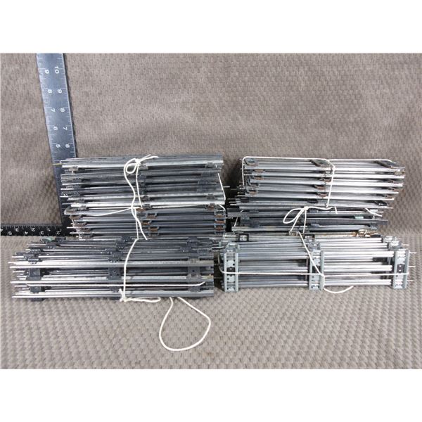 9" O Gauge Straight Track - 36 Pieces