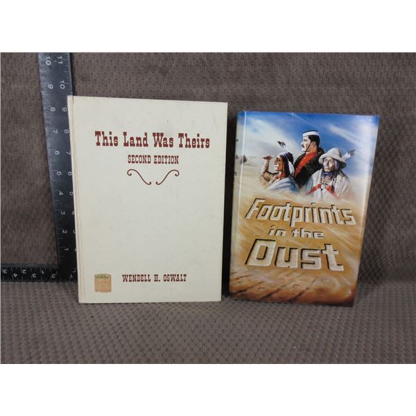 2 - Books - Footprints in the Dust & This Land Was Theirs