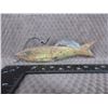 Image 2 : Vintage Handmade Fish with Weight in Bottom