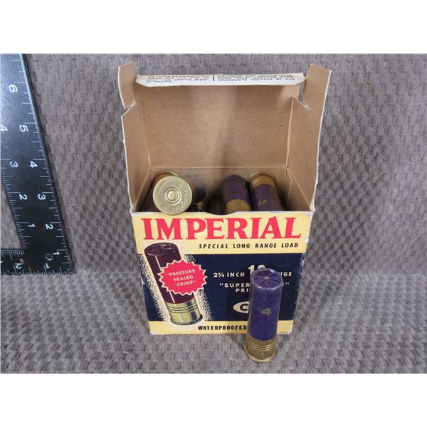 Collector Ammo - Imperial 16 ga 2 3/4" # 4 - Box of 25