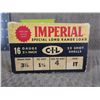 Image 2 : Collector Ammo - Imperial 16 ga 2 3/4" # 4 - Box of 25