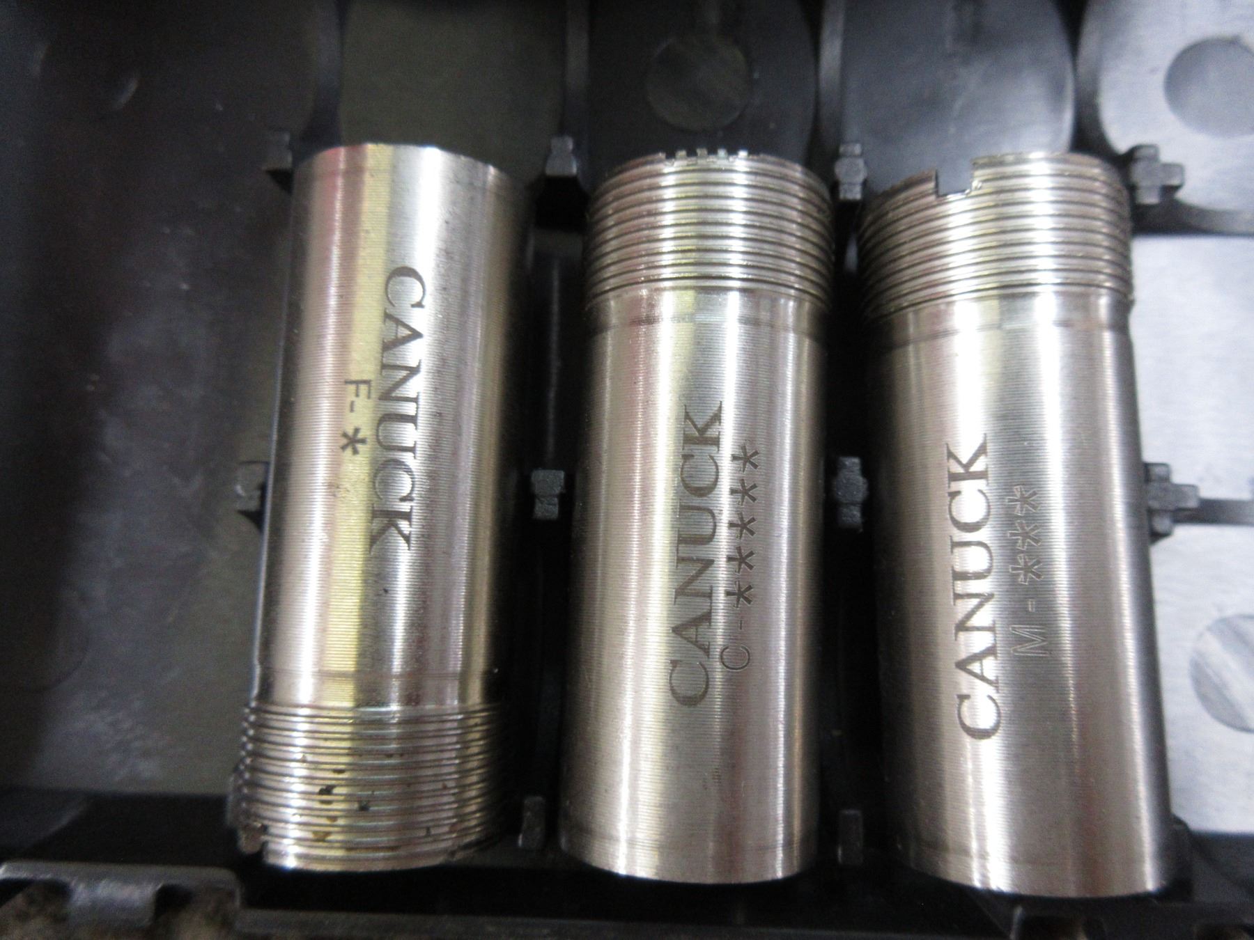 Set of 3 Canuk 12 gauge Chokes