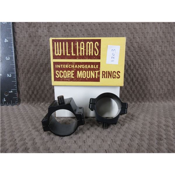 Williams Scope Ring Mounts 1"