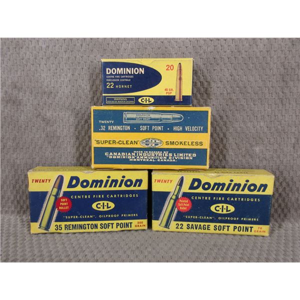 4 - Empty Collector Ammo Boxes