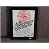 Image 1 : Smith & Wesson - Lifetime Service Policy in Picture Frame