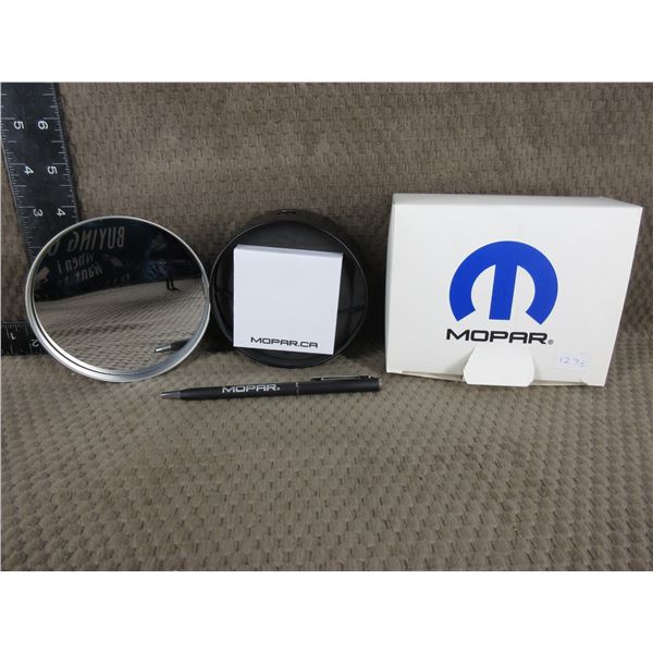 Mopar Advertising Promo - Air Cleaner Style Holder, Pen & Note Pad
