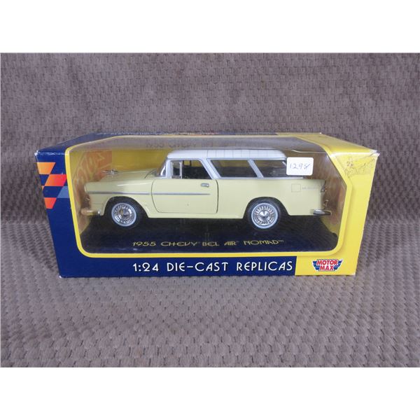 1955 Chevy Belair Nomad - Motor Max 1:24 Diecast