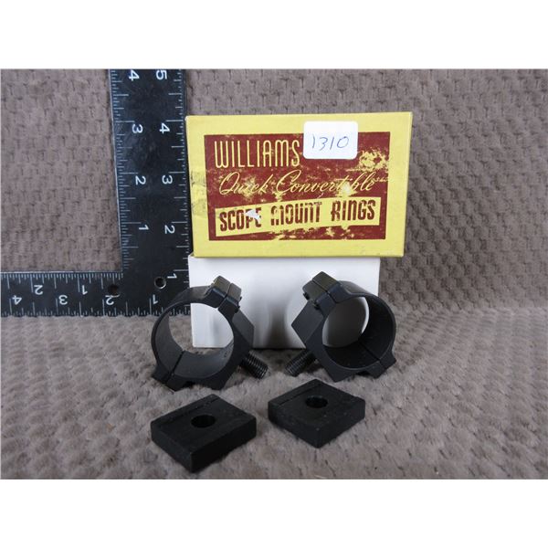 Williams Scope Ring Mounts 1"