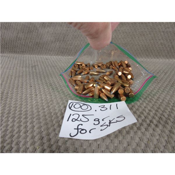 .311 Bullets 125gr for SKS Bag of 71