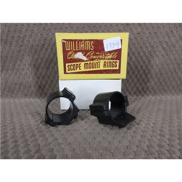 Williams Scope Ring Mounts 1"