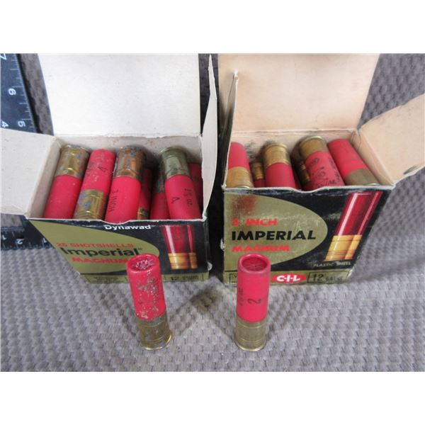 12 Ga 3" Imperial - # 2 Box of 25 & # 4 Box of 25
