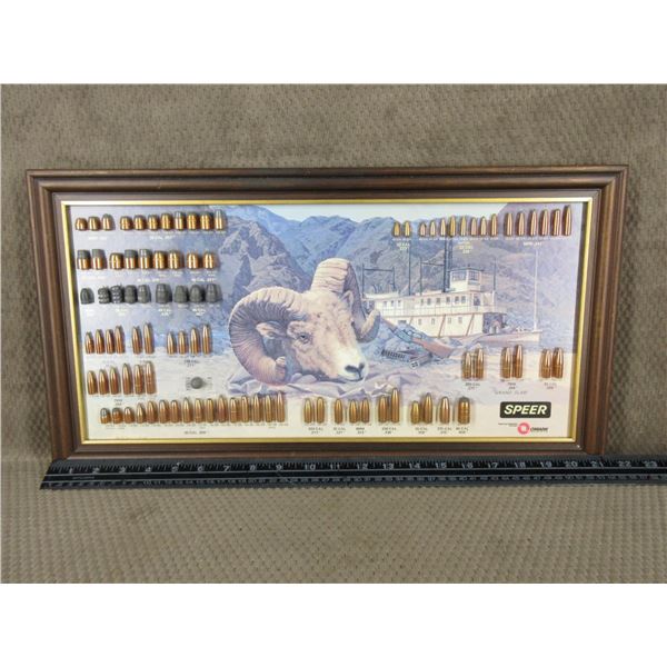 Speer Bullet Board 1977