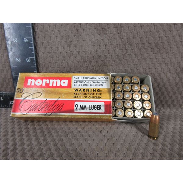 9MM Luger,  Norma, 115 gr HP