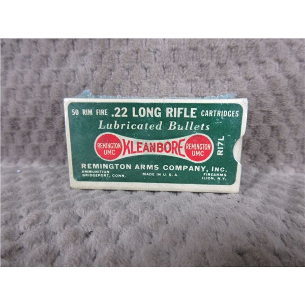 Collector Ammo - Remington Kleanbore 22 LR - Box of 50