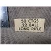 Image 2 : Collector Ammo - Property of DND 22 Ball 22 LR - Box of 50
