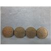 Image 1 : 4 - Canadian 5 Cent Coins - 1931, 1928, 1927, 1922