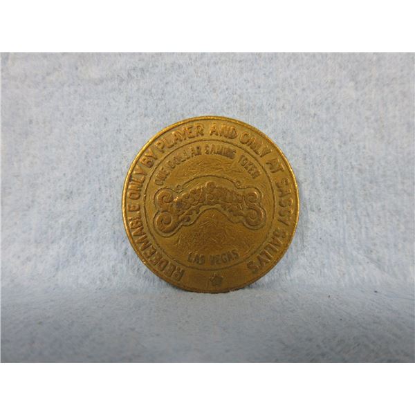 Sassy Sallys One Dollar Gaming Token Las Vegas