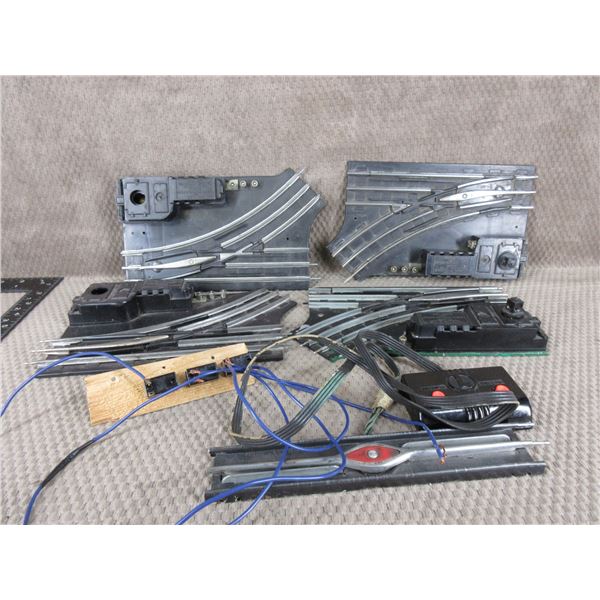 Box of Various O Gauge Track Switches