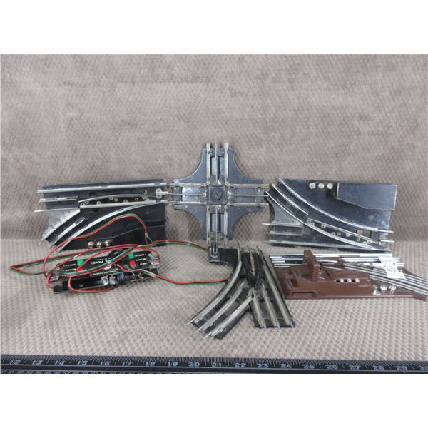 Box of Various O Gauge Track Switches