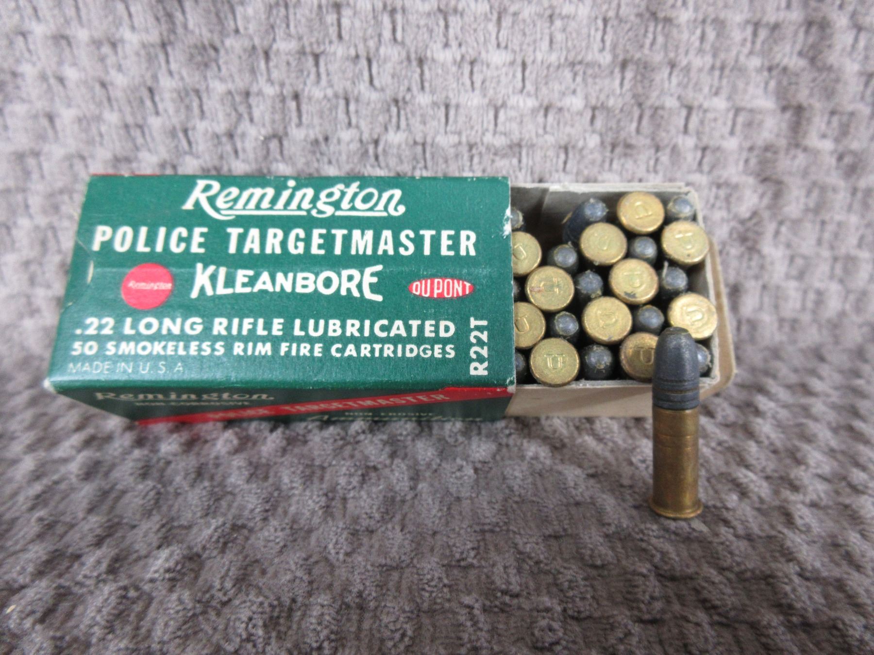 Collector Ammo - Rem Police Targetmaster 22 LR - Box of 50
