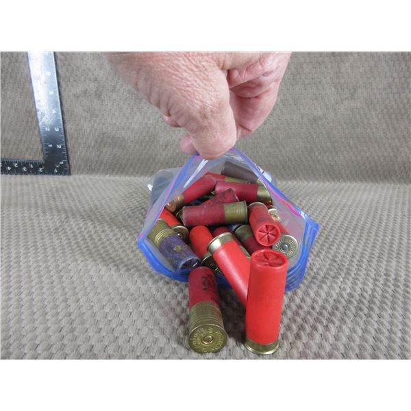 12 Ga 2 3/4" Bag of 26 Misc. Makes and Mixed Shot