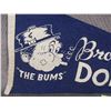 Image 2 : Brooklyn Dodgers “The Bums” Baseball Pennant - 1950's