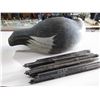 Image 1 : 9 Goose Decoys with Stands but No Heads