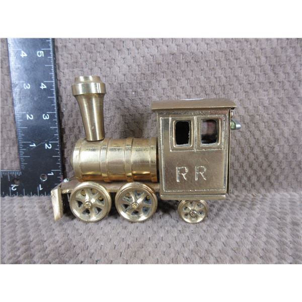 Brass Train Music Box - Working