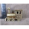 Image 1 : Brass Train Music Box - Working