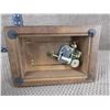 Image 4 : Brass & Wood Record Player Music Box