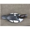 Image 3 : Hand Carved Duck Decoy by CM has drying cracks
