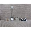Image 1 : Pin, Spoon, Ear Rings & Brooch (Some are Silver)