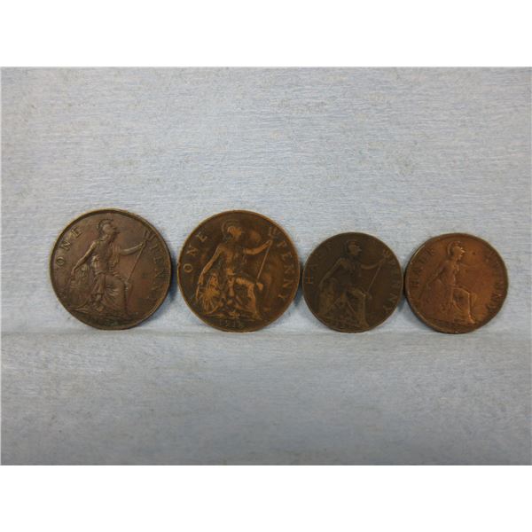 4 - King George V Coins