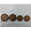 Image 2 : 4 - King George V Coins