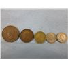Image 1 : 5 - King George VI Coins